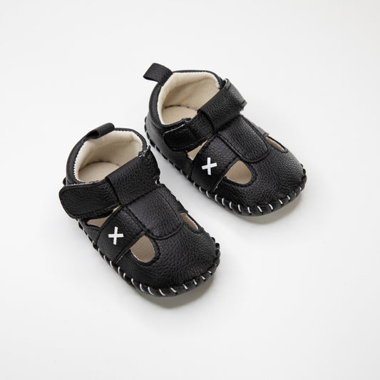 Baby Black Sandals