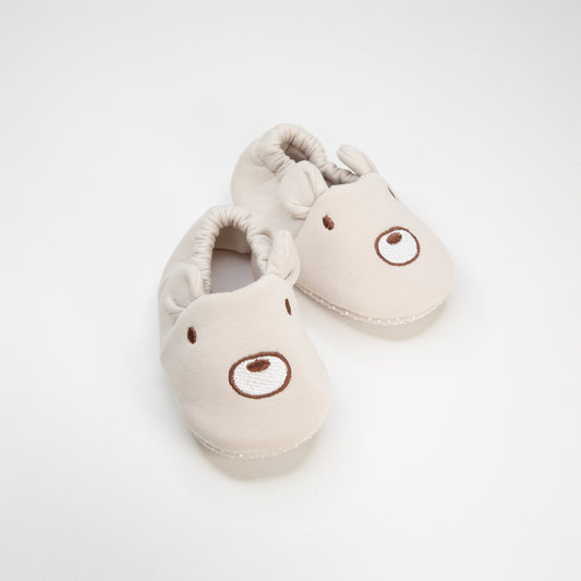 Baby Beige Moccasins